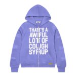 Bluza Trapstar X Cough Syrup Patchwork Fioletowa