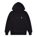 Bluza Z Kapturem Trapstar Foundation Czarna