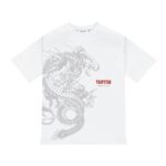 Koszulka Trapstar Dragon Biala
