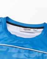 Koszulka Trapstar Football Blue Camo Fade - Image 3