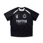 Koszulka Trapstar Football W Kolorze Czarnym Z Panelem