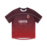 Koszulka Pilkarska Trapstar Gradient Fade W Kolorze Czerwonym