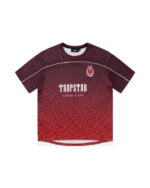Koszulka Pilkarska Trapstar Gradient Fade W Kolorze Czerwonym