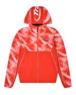 Kurtka Przeciwwiatrowa Trapstar Allover Czerwona