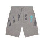 Trapstar Arch Chenille Decoded 2.0 Shorts Szare
