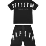 Trapstar Arch Chenille Decoded 2.0 Zestaw Kr?tkich Spodenek – Czarny