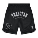Trapstar Irongate Basketball Shorts Czarny