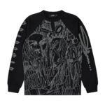 Trapstar X Slawn Waffle Ls Top Czarny