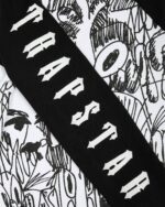 Trapstar X Slawn Waffle Ls Top – Czarny/Bialy - Image 2