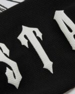 Trapstar X Slawn Waffle Ls Top – Czarny/Bialy - Image 5