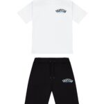 Zestaw Kr?tkich Spodenek Trapstar Irongate – Czarno/Bialy