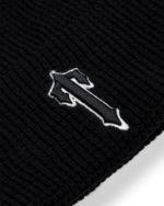 Czapka Trapstar Beanie Foundation Czarna - obrazek 3