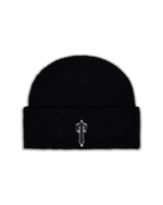 Czapka trapstar beanie foundation czarna